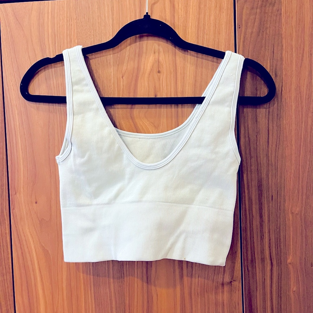 WellBeing+BeingWell cropped tank